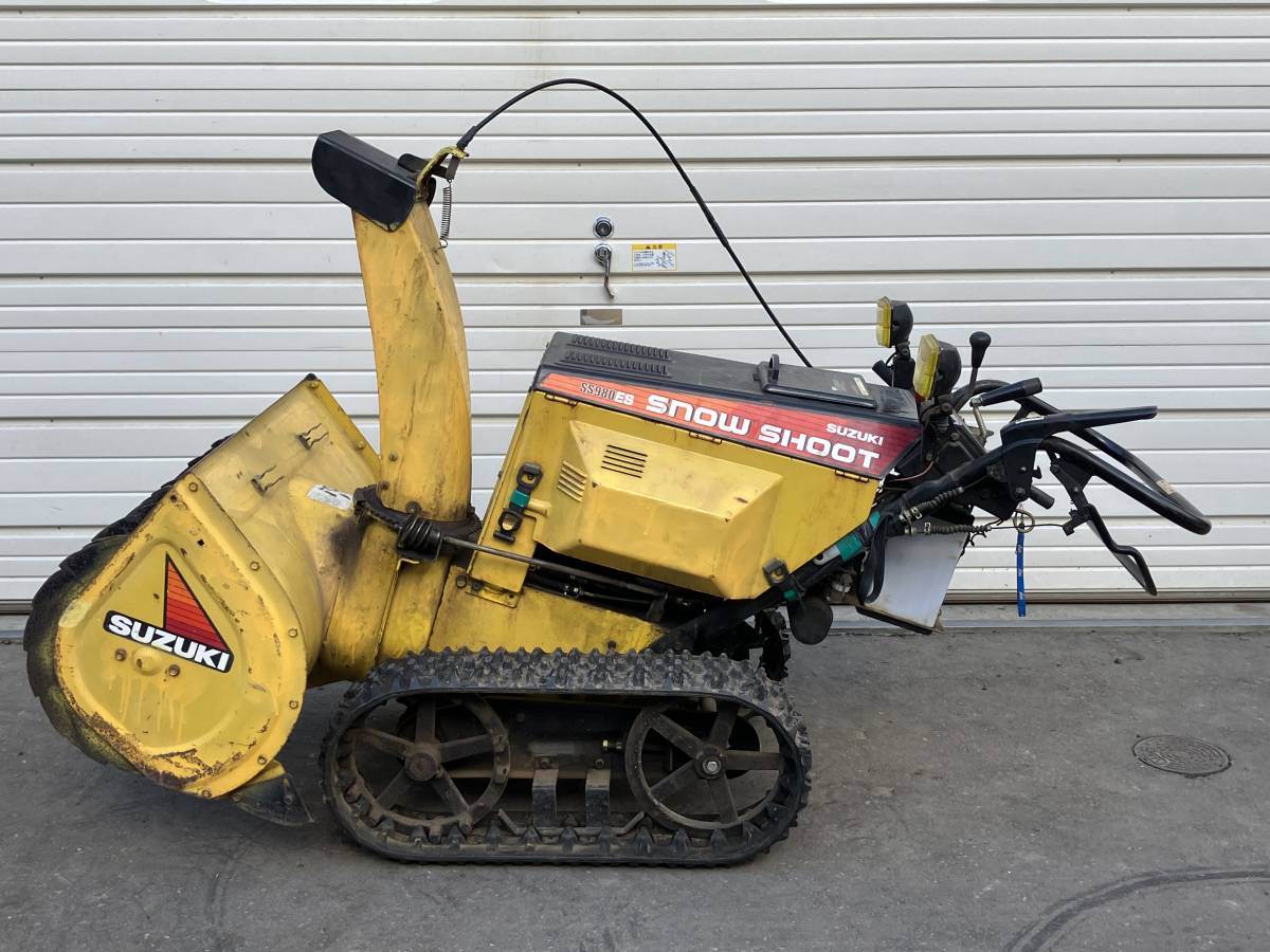 除雪機 SS865ES スズキ Yahoo!オークション セル SHOOT - SUZUKI