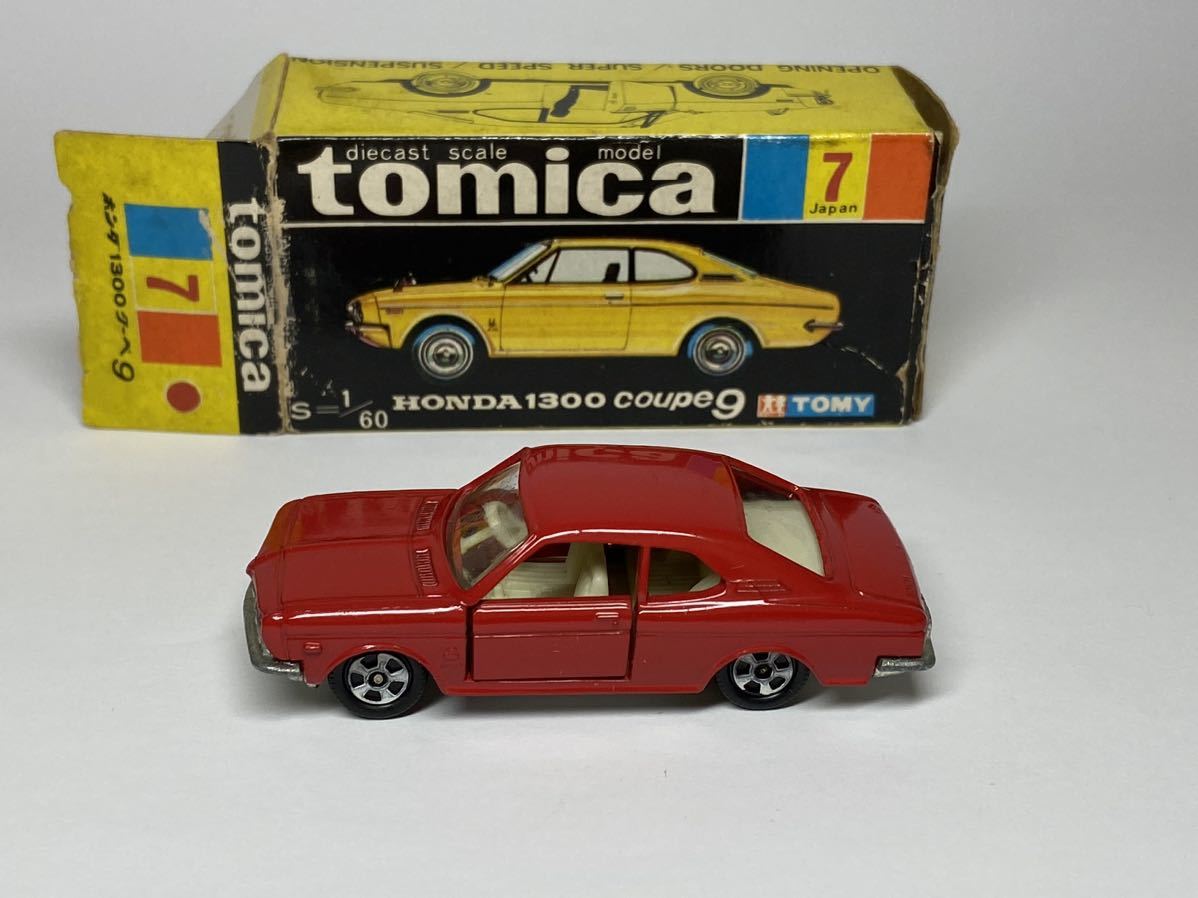 トミカ 1Aホイール ホンダ1300クーペ9 日本製 7-1-3 入手難易度B