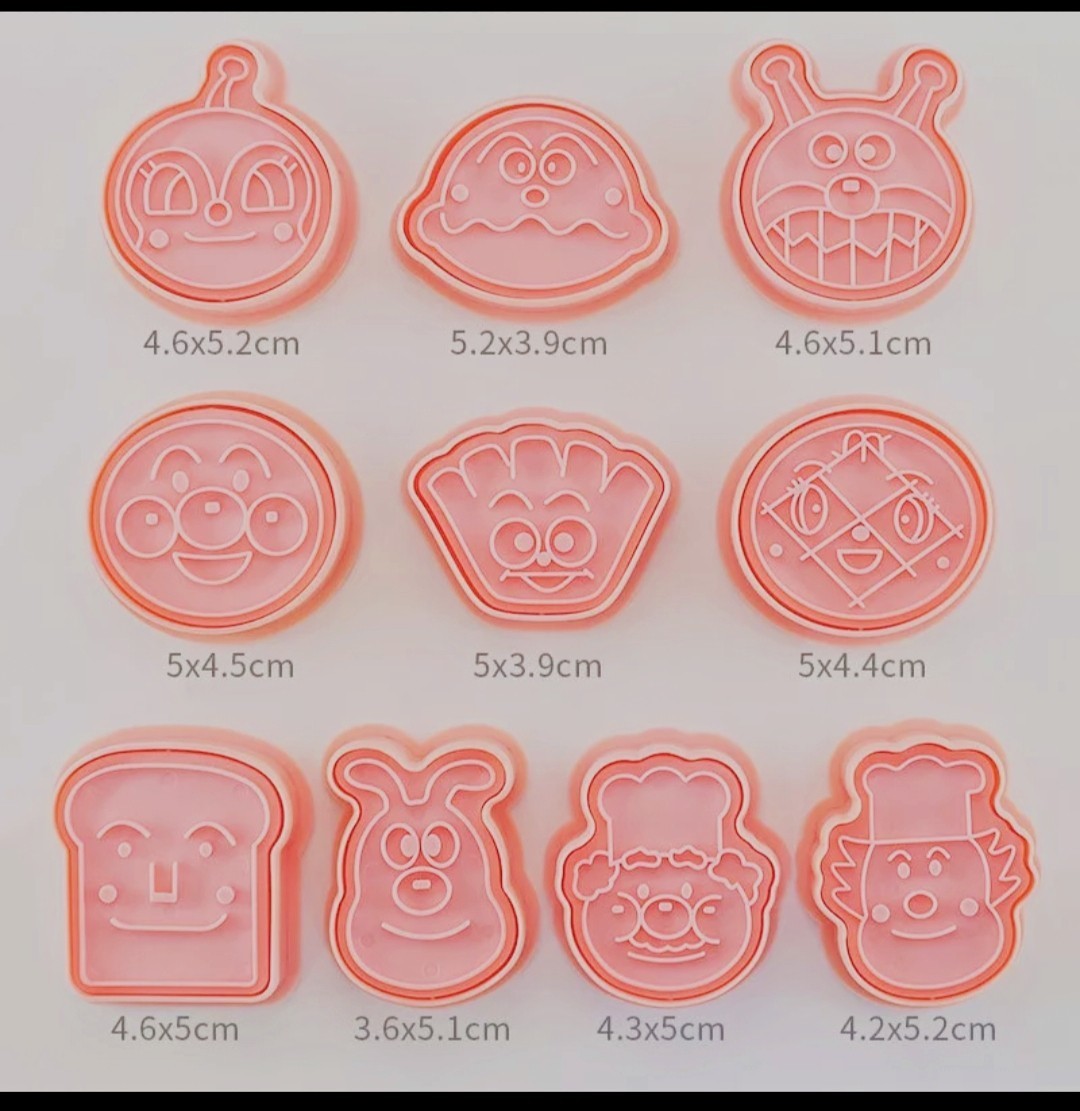 送料無料☆アンパンマン★クッキー型☆カワイイ匿名配送★_2