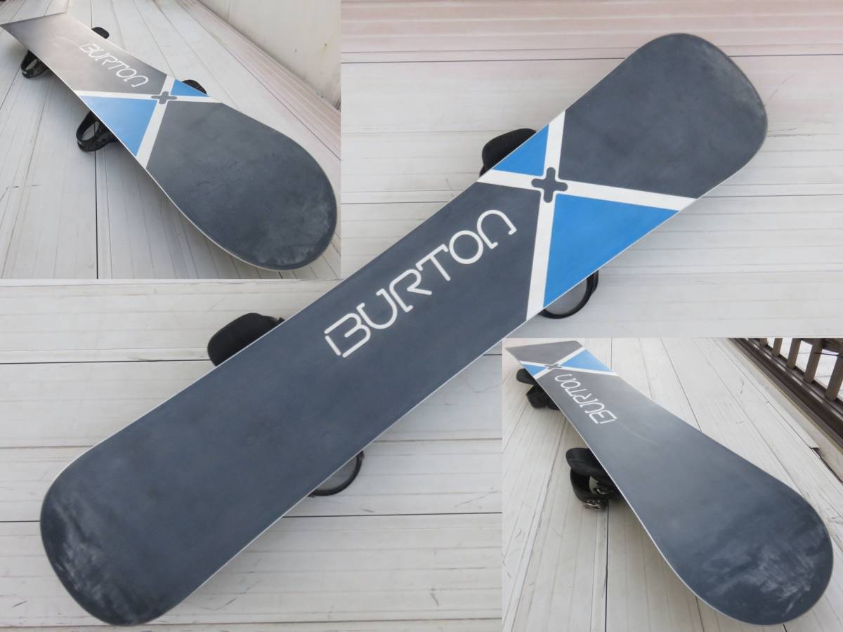 スノボー☆BURTON CUSTOM X 156cm CARTEL M バイン付 【公式通販】