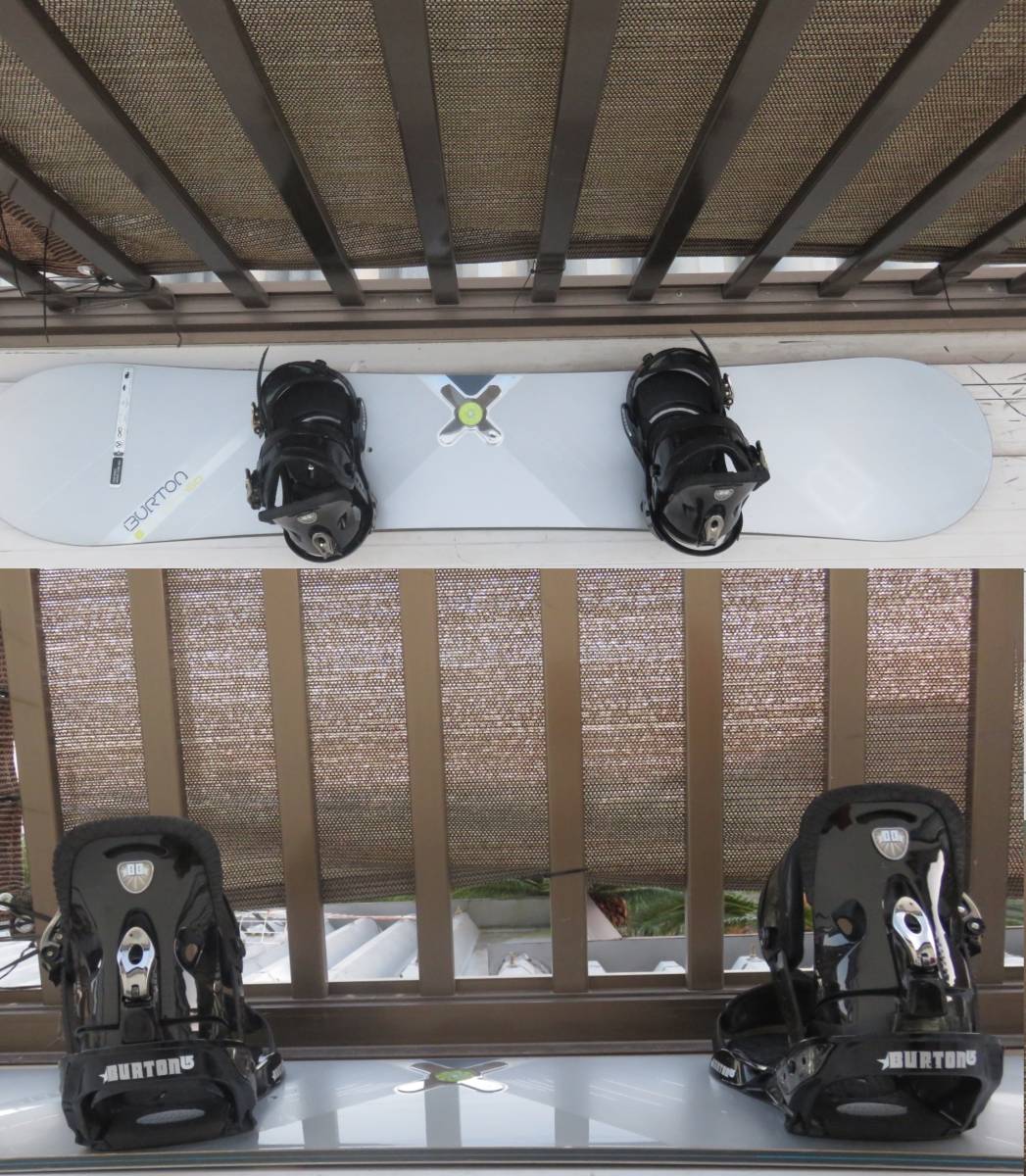 スノボー☆BURTON CUSTOM X 156cm CARTEL M バイン付 【公式通販】
