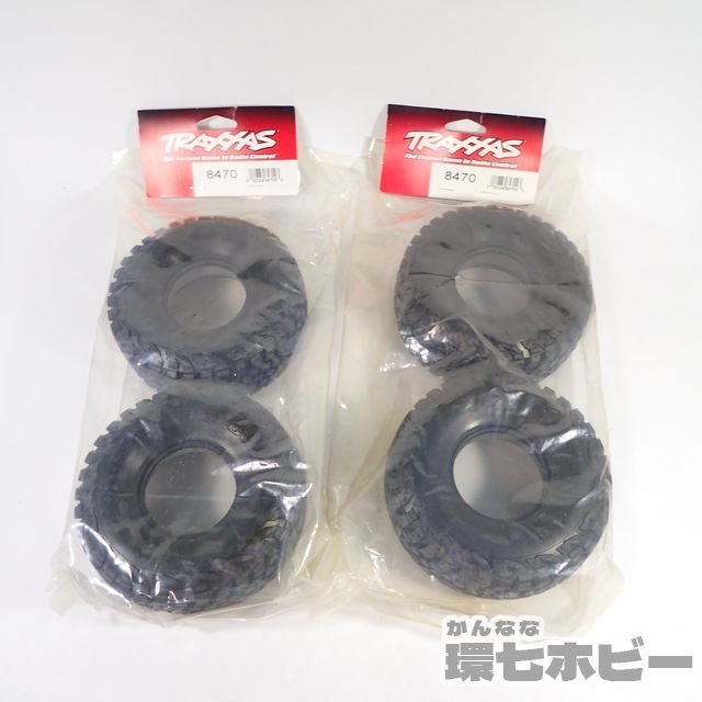 1QE1◆未開封 TRAXXAS トラクサス 8470 UDR アンリミテッド デザートレーサー用タイヤ 2個入×2セット/ラジコン パーツ 送60
