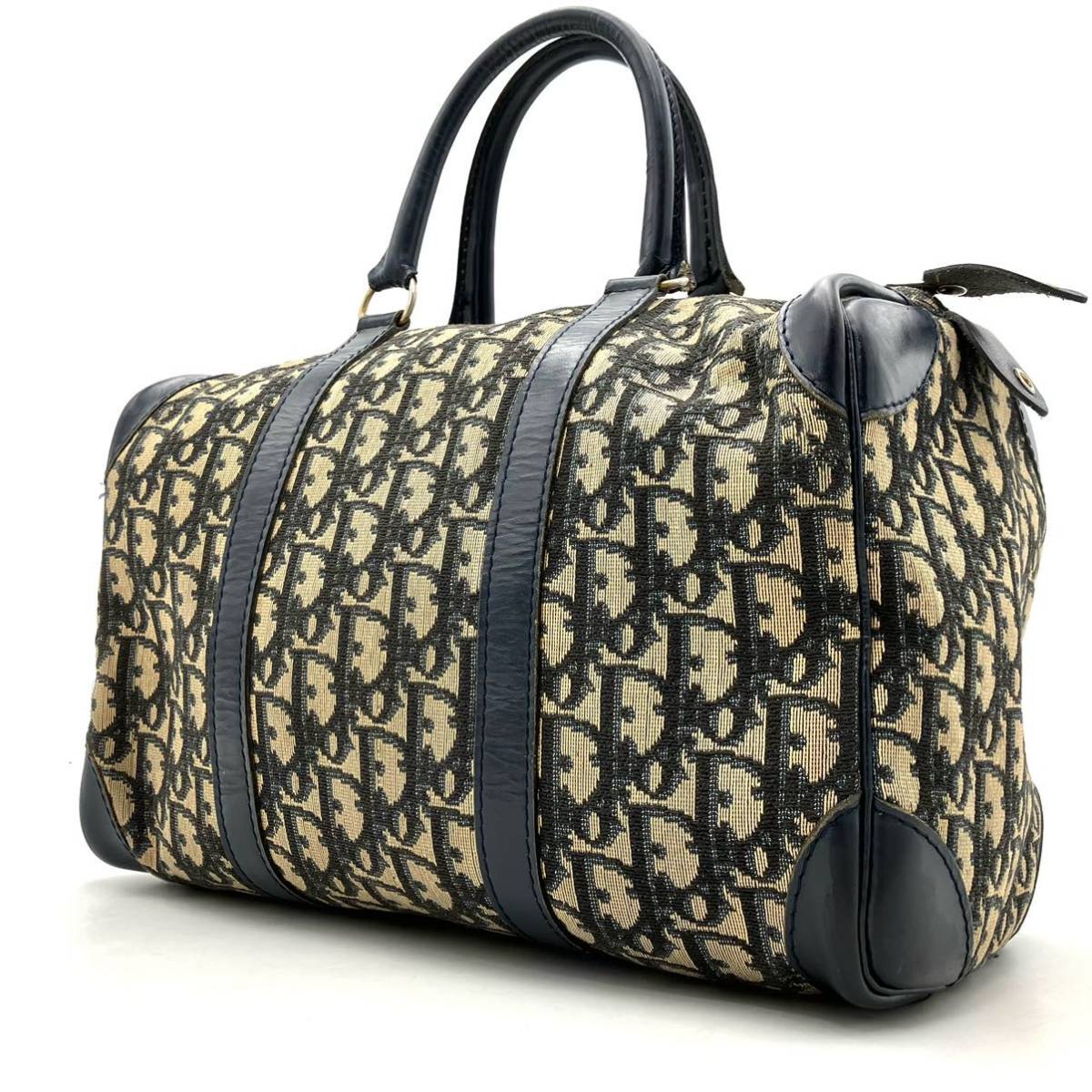 1円【美品】 Chistian Dior クリスチャンディオール ミニボストン