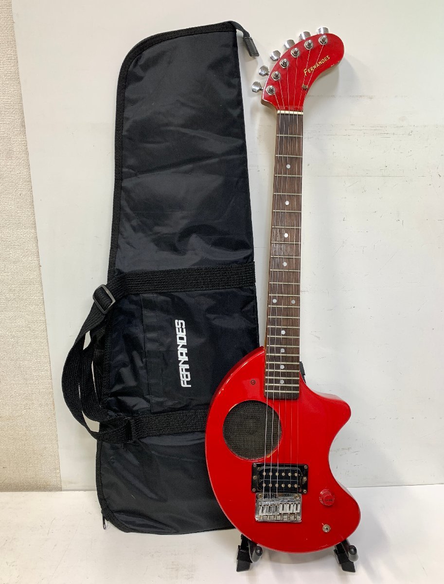 FERNANDES Zo-3 レッド 専用ソフトケース付 超美品】ZO-3 芸達者