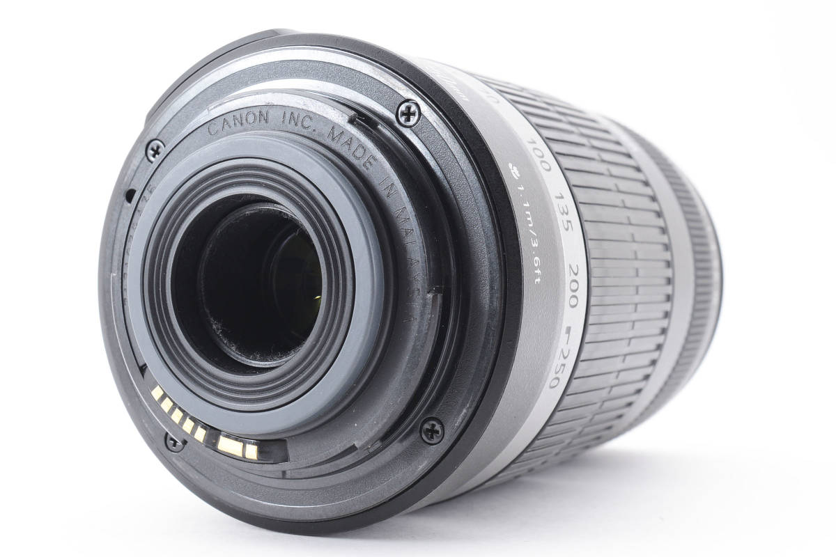 ☆極上品☆キャノン Canon EF-S 55-250mm F4-5.6 IS STM☆保証