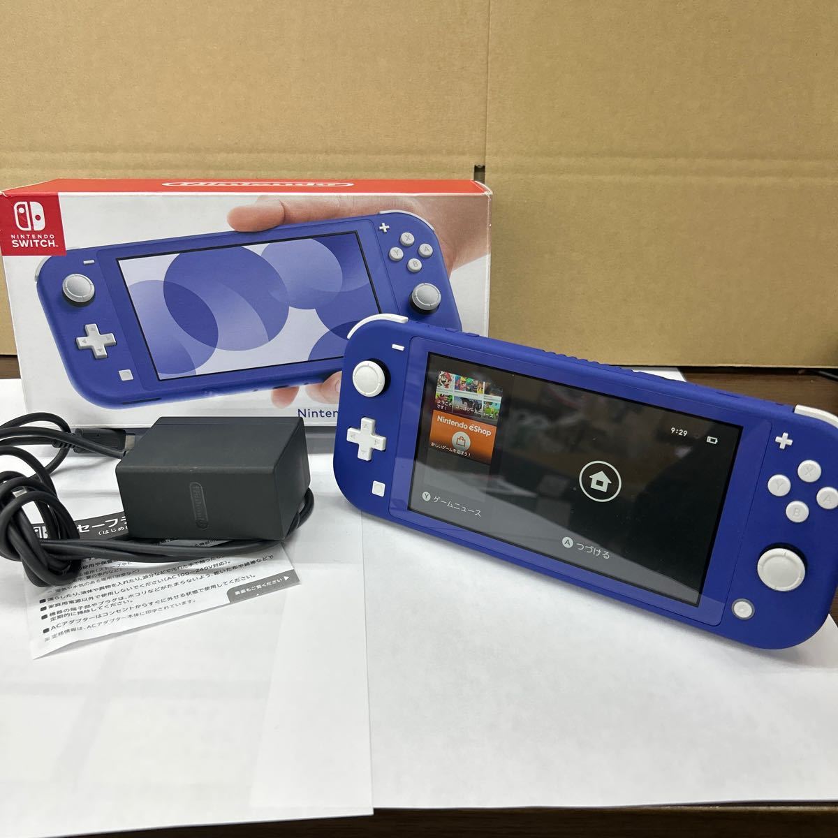 即納可能】【新品】Nintendo Switch Lite ブルー【スイッチ ライト