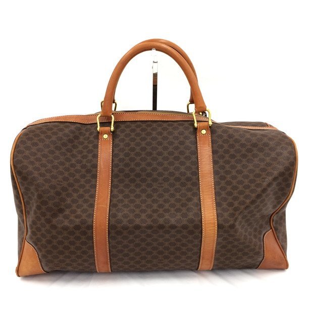 CELINE セリーヌ ボストンバッグ マカダム M12【BLAH3014 CELINE セリーヌ ボストンバッグ マカダム M12【BLAH3014