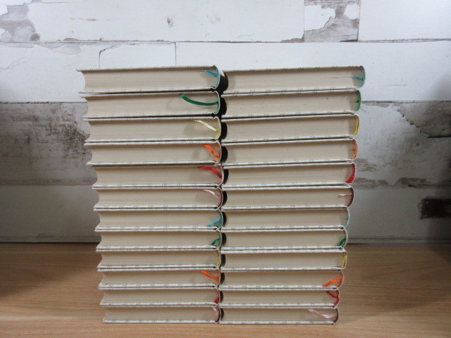 1ZC (筒井康隆全集 全24巻セット) 全巻函付 月報不揃い 全集 新潮社 筒井