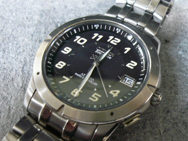 WSA-01816-45 CITIZEN シチズン ATESSA Eco-Drive 電波ソーラー H110