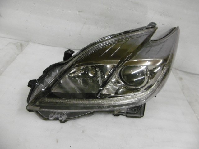 □B-1354□補修要□H24年◇ZVW30 後期 プリウス S□HID 左 ヘッド