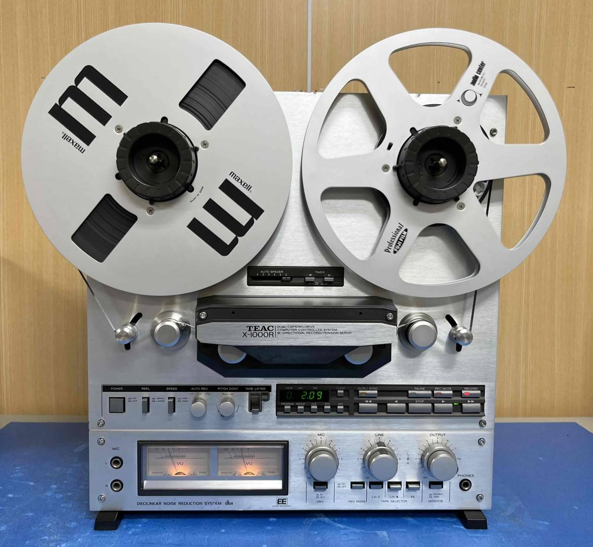 TEAC X-1000r 4トラック2チャンネルオートリバースオープンリール 
