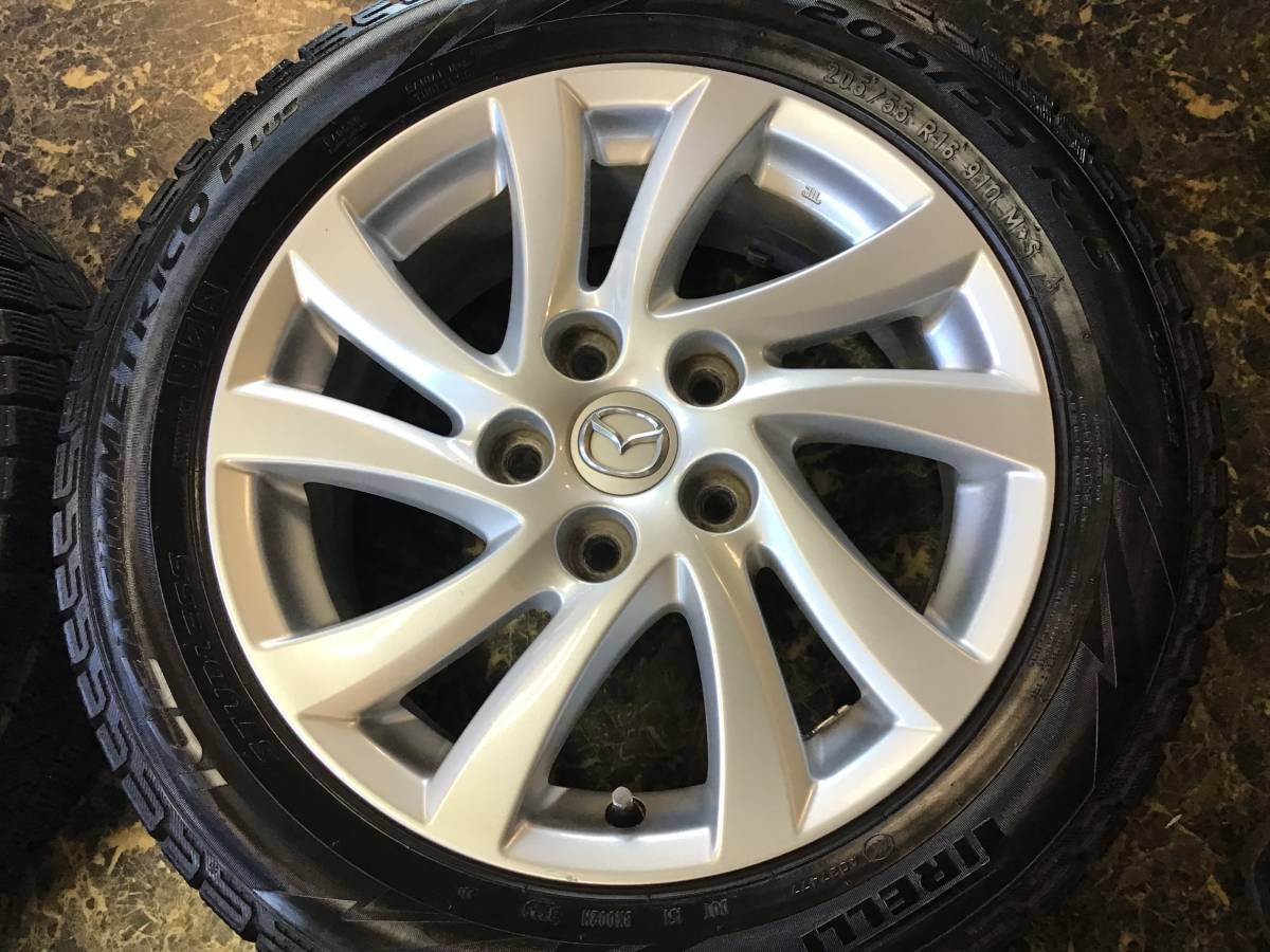 マツダ プレマシーCW系 アテンザ アクセラ 16×6.5J PCD114.3-5 +52.5 