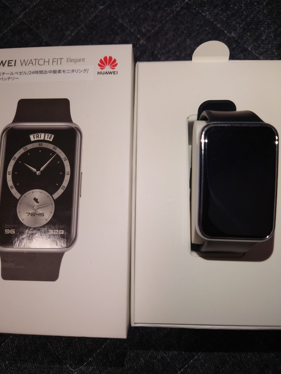 HUAWEI WATCH FIT Elegant　ファーウェイ　スマートウォッチ　GPS　エレガント　_1