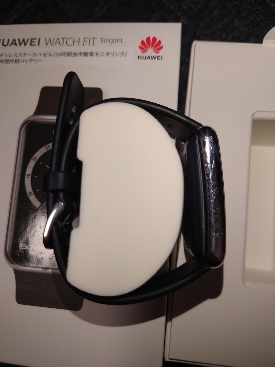 HUAWEI WATCH FIT Elegant　ファーウェイ　スマートウォッチ　GPS　エレガント　_5