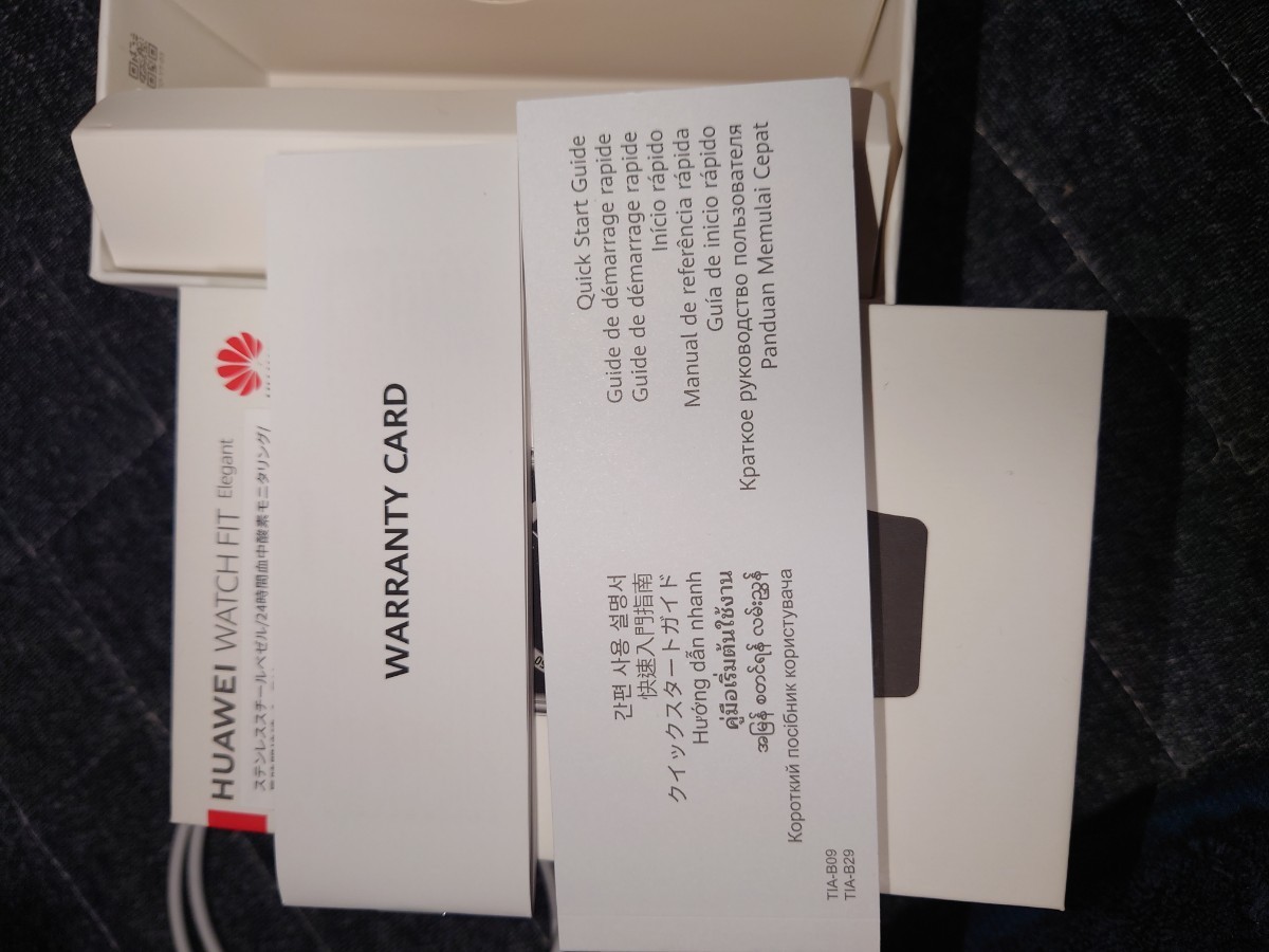 HUAWEI WATCH FIT Elegant　ファーウェイ　スマートウォッチ　GPS　エレガント　_8