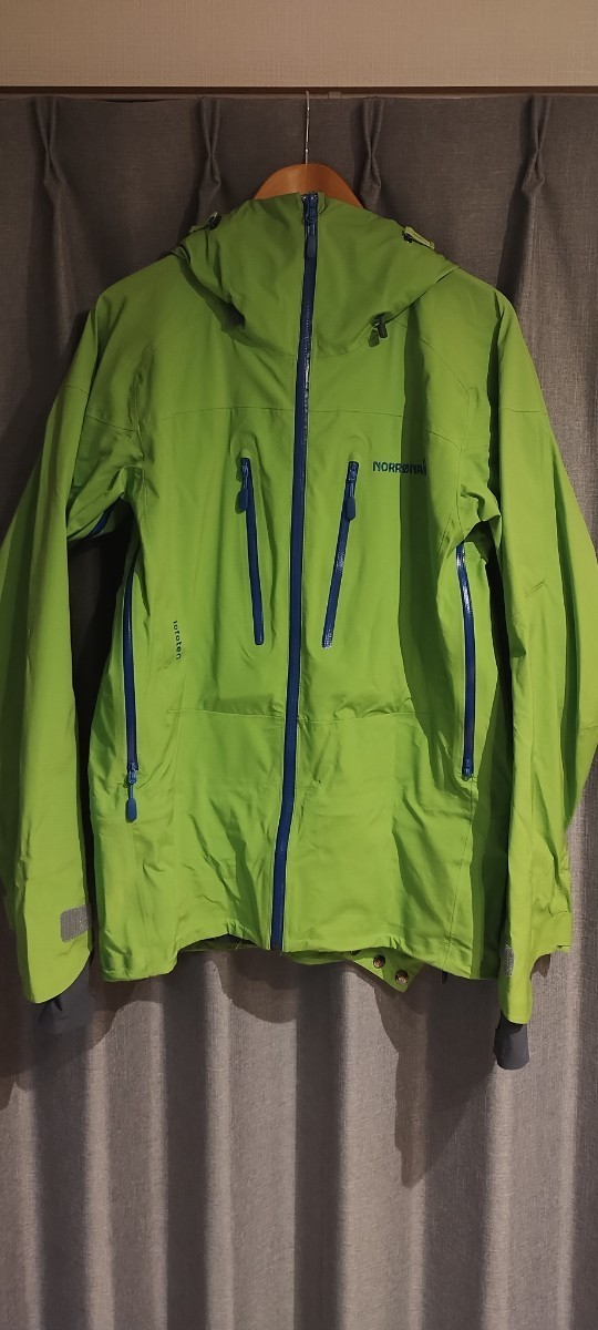 Norrona lofoten Gore-Tex Pro Jacket (M) Mサイズ 3440 Bamboo Green ノローナ ロフォテン ジャケット メンズ