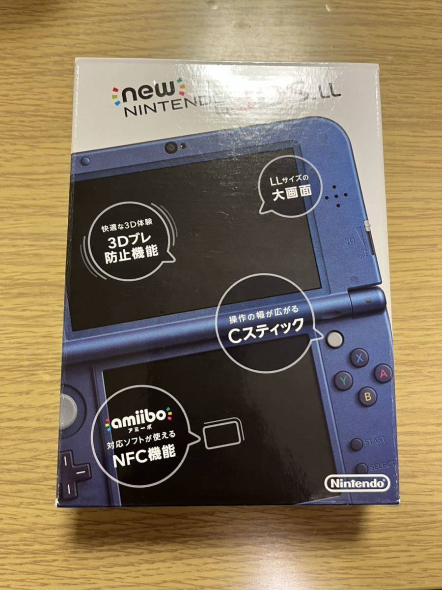 New Nintendo 3DSLL メタリックブルーニンテンドー 任天堂 1円出品　貴重品