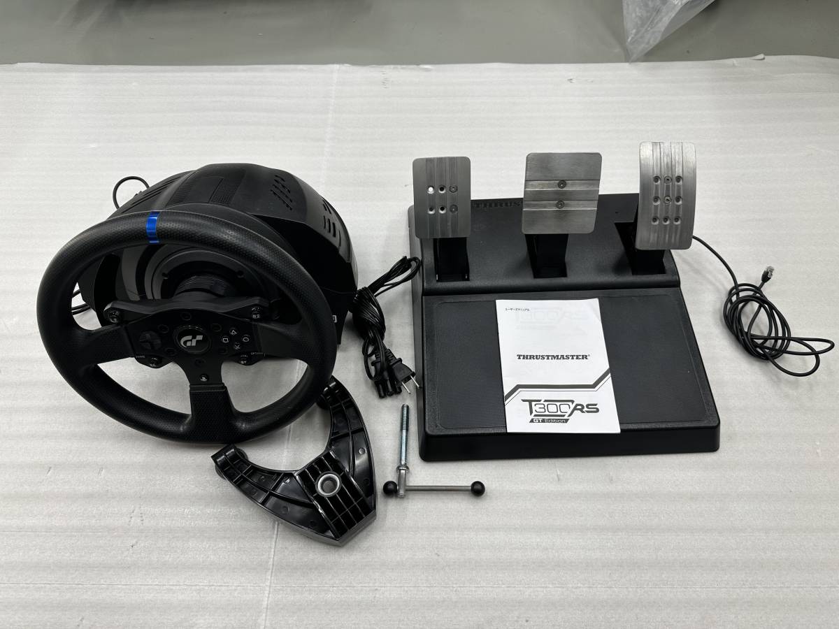 Thrustmaster スラストマスター ステアリングコントローラー T300 RS GT Edition PlayStation5 / PlayStation4 対応
