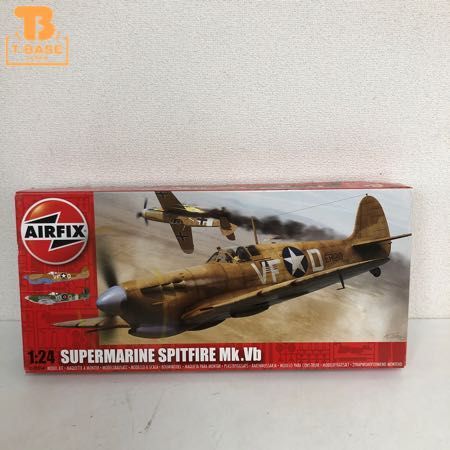 1円〜 同梱不可 ジャンク AIR FIX 1/24 スーパーマリン スピットファイア Mk.Vb A12005A