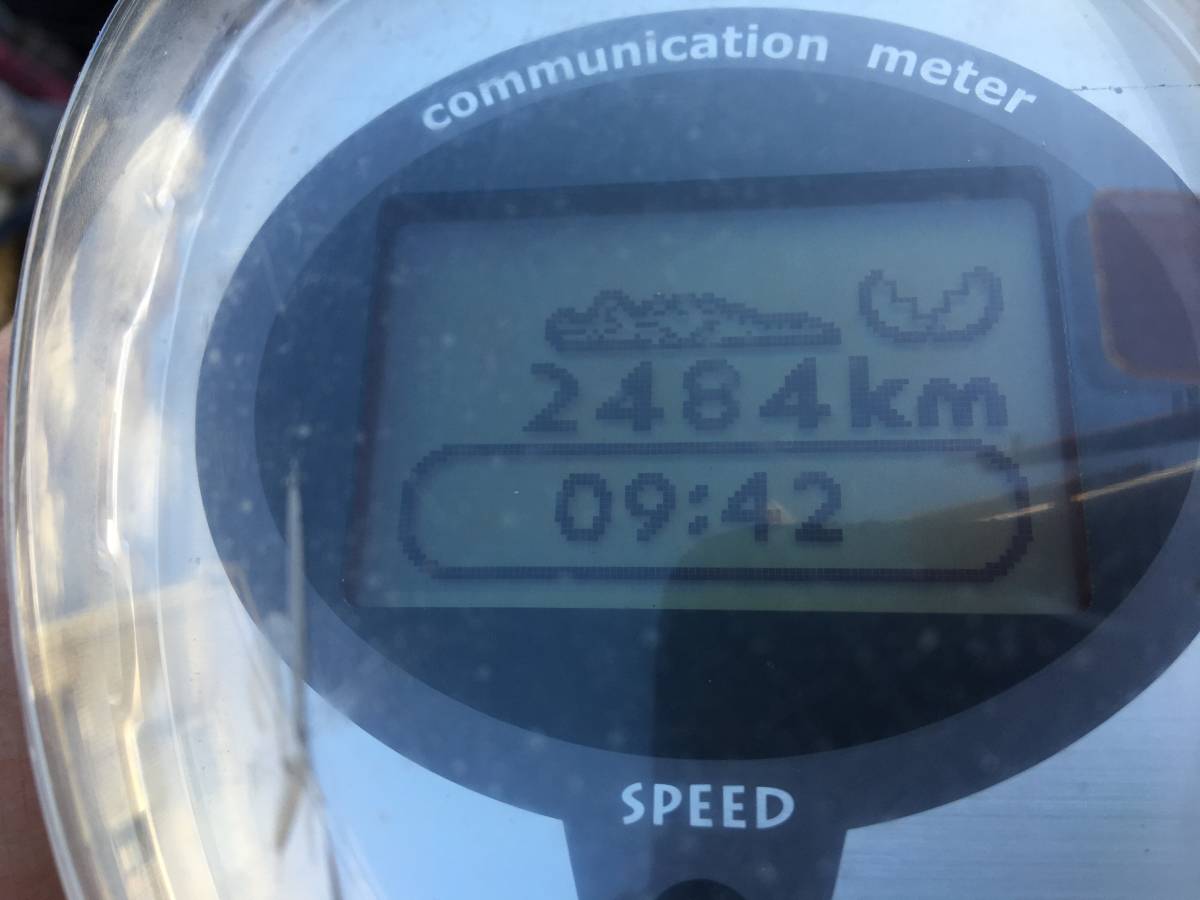 スクーピー　デジタルメーター　AF55 コミュニケーションメーター　液晶良好　スピードメーター