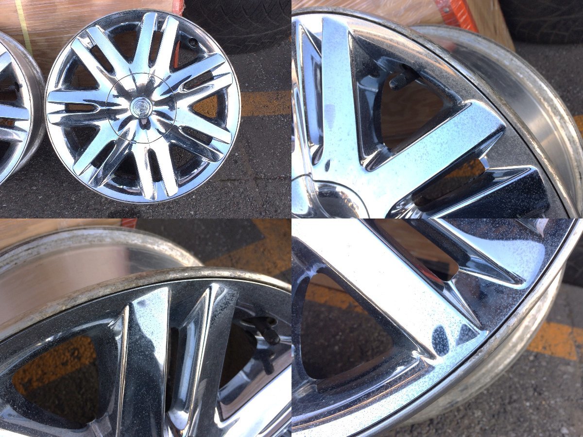 中古 クライスラー 純正 17インチ 6.5J +40 PCD127 5H ホイールのみ4本 