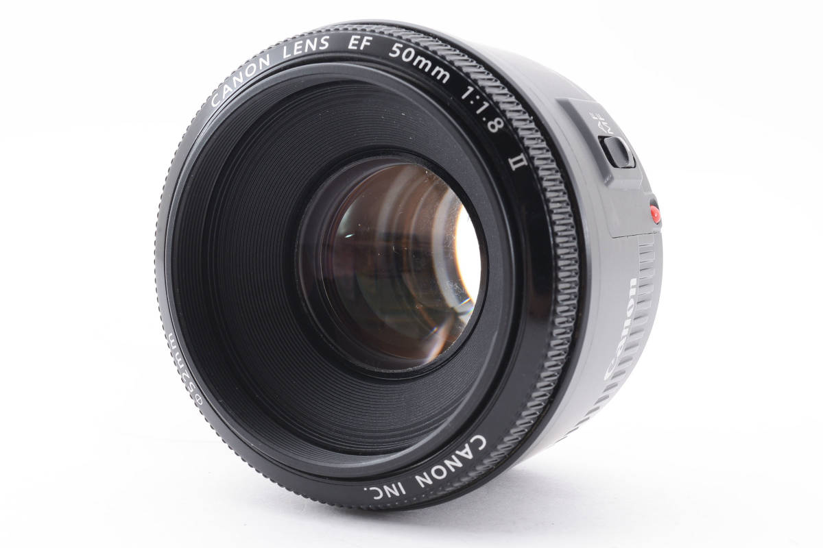 ★外観極上品★キャノン CANON EF 50mm F1.8 ii #2312275