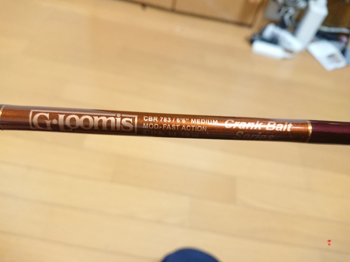 G-Loomis G-ルーミス CBR783 6.6f medium mod-fast action 8〜17lb 1/4