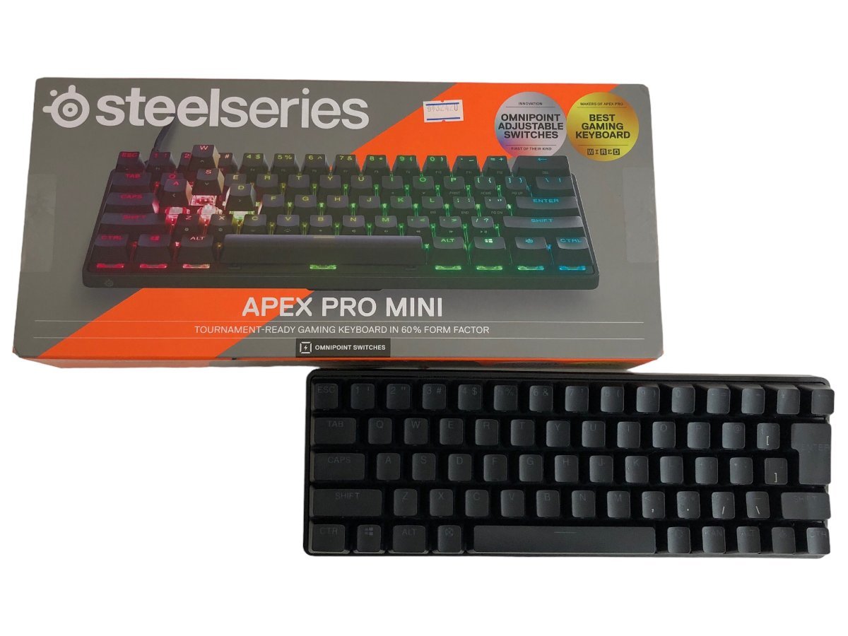 訳あり SteelSeries ゲーミングキーボード ミニサイズ Apex Pro Mini