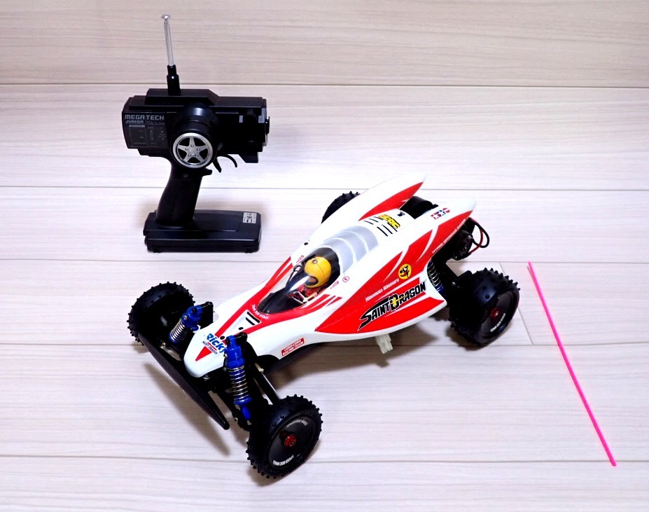 1/10 タミヤ 旧車 当時物 セイントドラゴン 2WD リッキー セット 動作品 コロコロコミック ラジコンボーイ