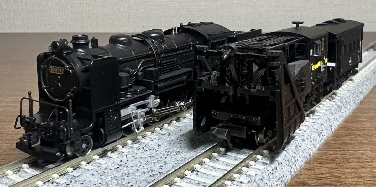 マイクロエース A0327 蒸気機関車 9600 39679 + マックレー車 キ911 +