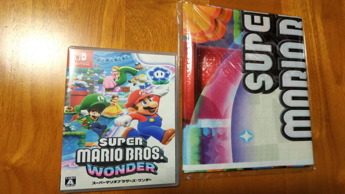 【爆買い，格安】 Nintendo Switch スイッチ スーパーマリオブラザーズワンダー SUPER MARIO BROTHERS WONDER ヤマダデンキオリジナル特典レジャーシート付き(ニンテンドースイッチソフト)｜売買されたオークション情報 ニンテンドースイッチソフト