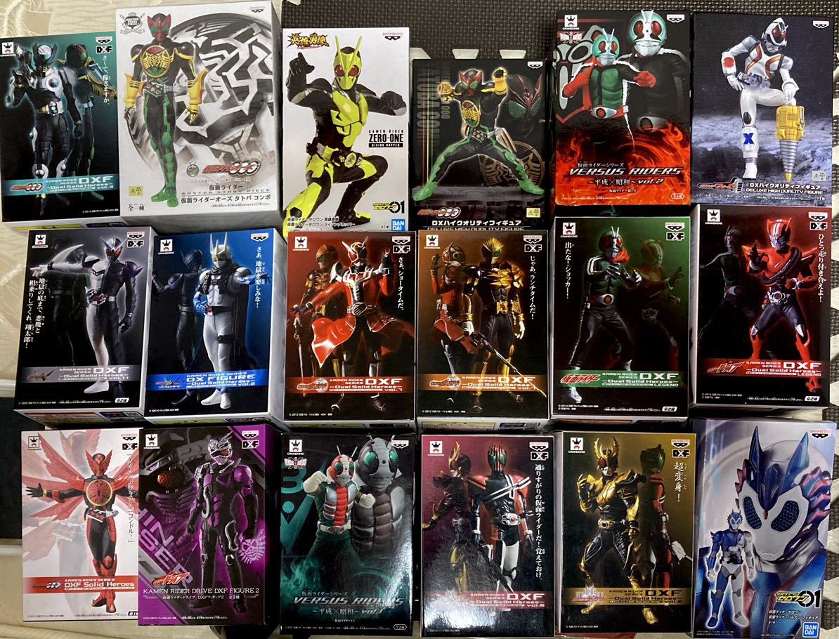 DXフィギュア DXF 仮面ライダーシリーズ 英雄勇像 まとめ売り 18個