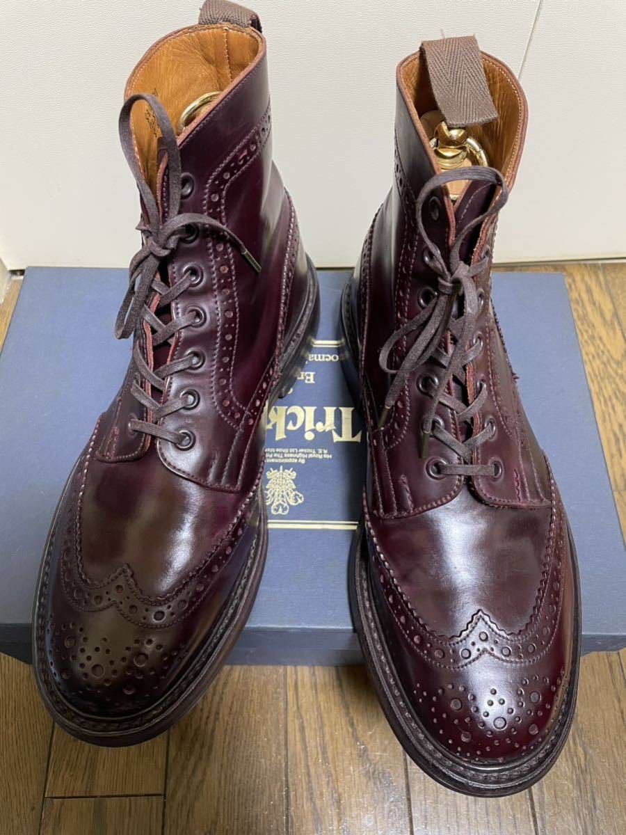 Tricker's トリッカーズ コードバン カントリーブーツ トリッカーズ