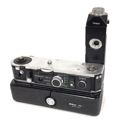 Nikon ニコン MD-3 MB-2 モータードライブ アクセサリー ecoま】NIKON MD-3/MB-2 ニコン F2用モータードライブ Nikon ニコン MB