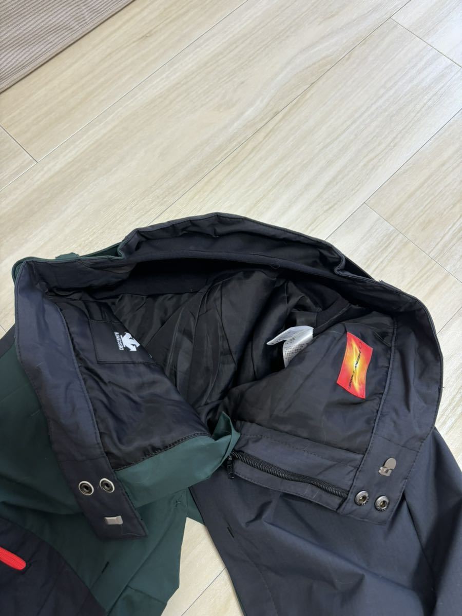 美品 デサント SIO 高機能ウェア 上下Lサイズ ベンチレーター付きパンツ 中古 デサント S.I.O PANTS40 FREERIDE CMP-7511 Sサイズ BLK デサント