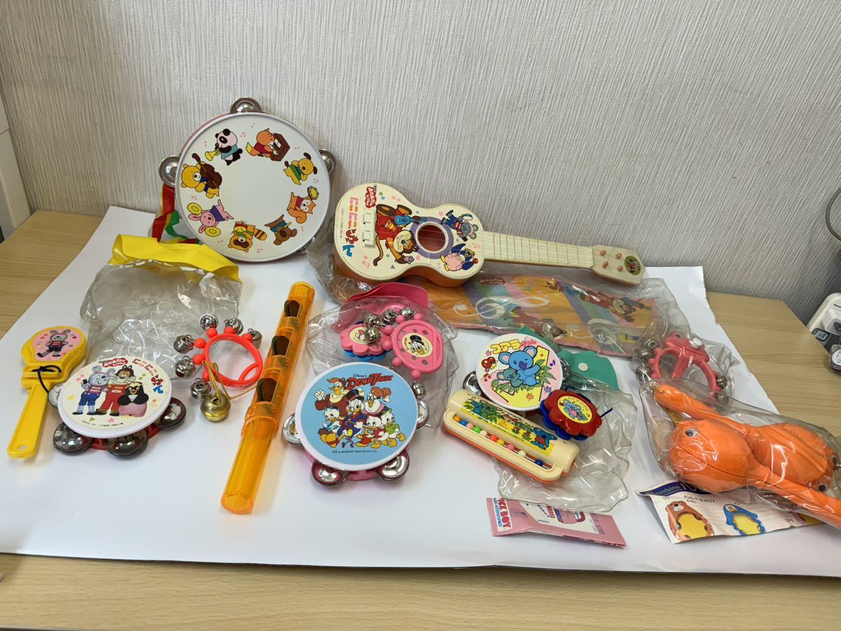 ヤ100 レア希少 昭和レトロ にこにこぷん ダックトレイル 楽器まとめて 