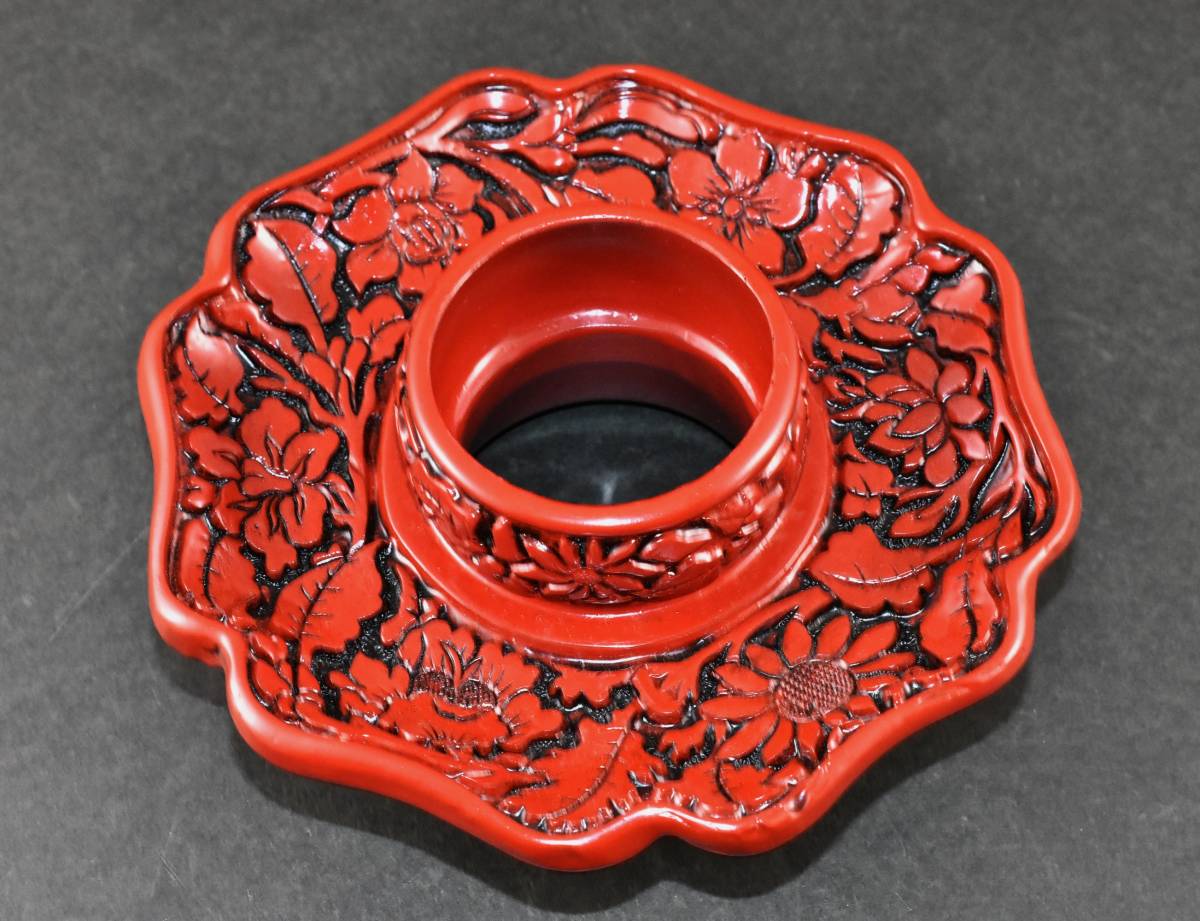 AP19 八卦盆 螺鈿細工 木製漆塗り 黒真塗 紙箱 丸盆 盆点前 茶道具 AP19 八卦盆 螺鈿細工 木製漆塗り 黒真塗 紙箱 丸盆 盆点前 茶道具