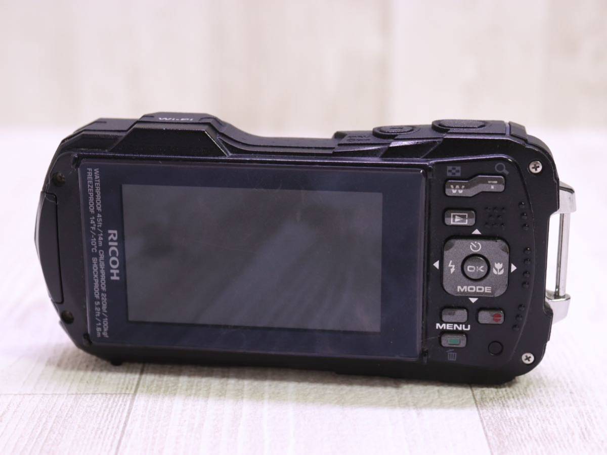 71. RICOH WG-40W ・ブルー ・ 2.7型ワイド・約1600万画素・光学5倍