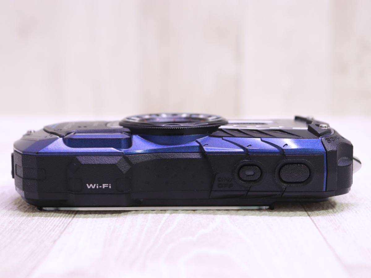 71. RICOH WG-40W ・ブルー ・ 2.7型ワイド・約1600万画素・光学5倍