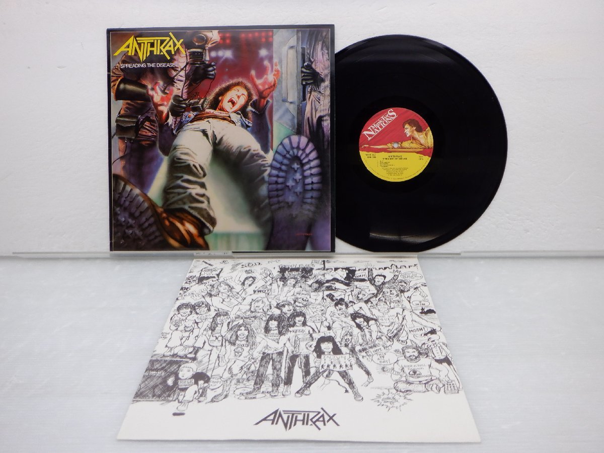 Spreading The Disease Anthrax - Vinyl LP & UK Disease: CDs 