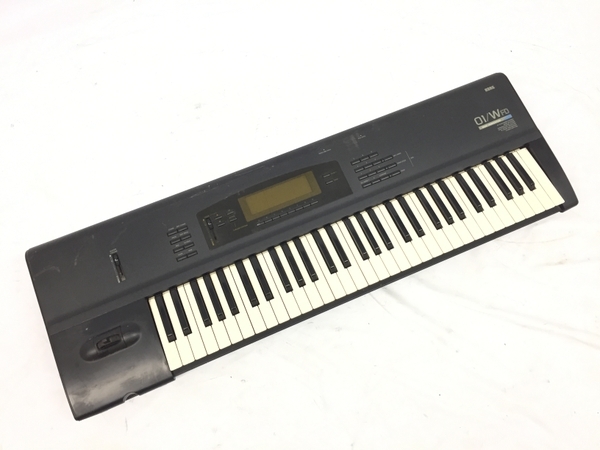 引取限定】KORG 01/WFD シンセサイザー 電子キーボード 61鍵盤 中古 直
