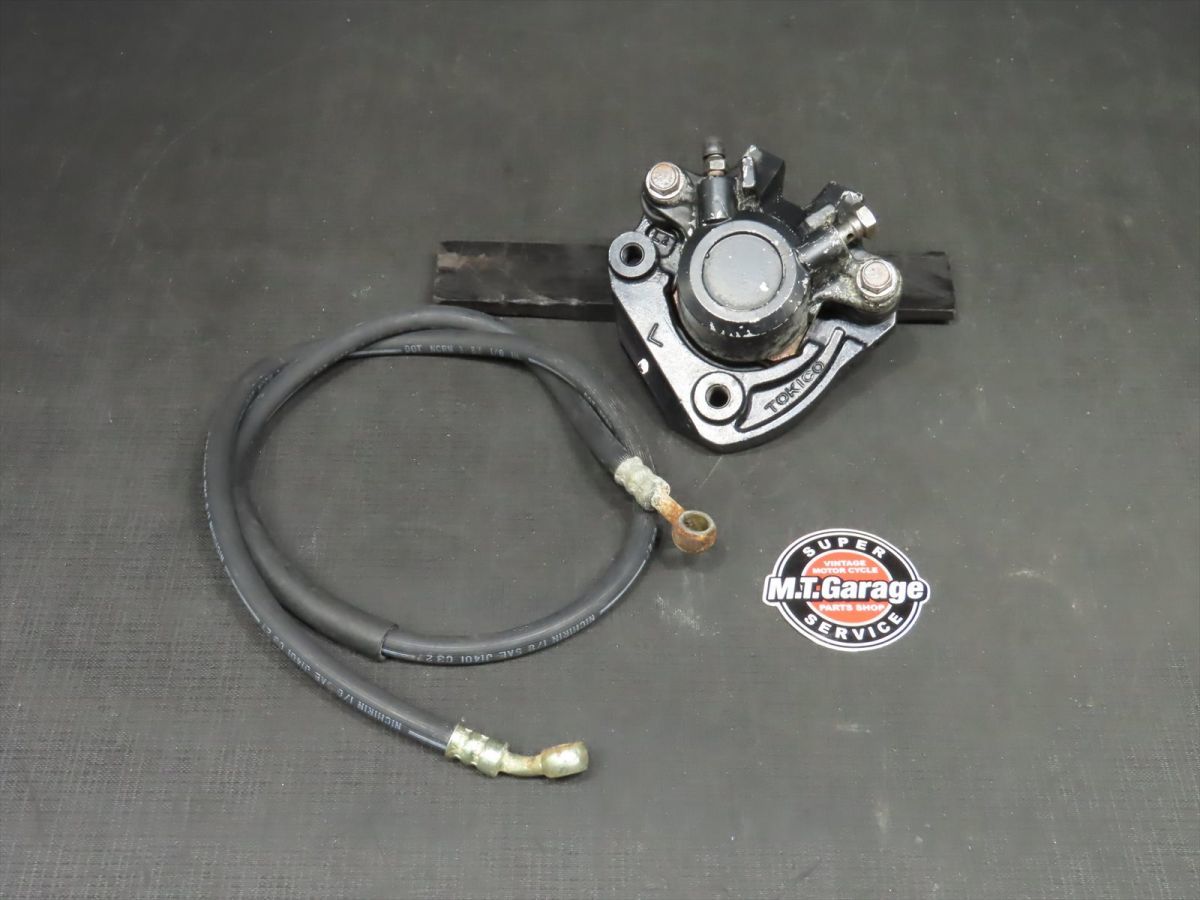 カワサキ Z400FX E4 E4 Z550FX Z500 左フロントブレーキキャリパー【060】USA-D-890