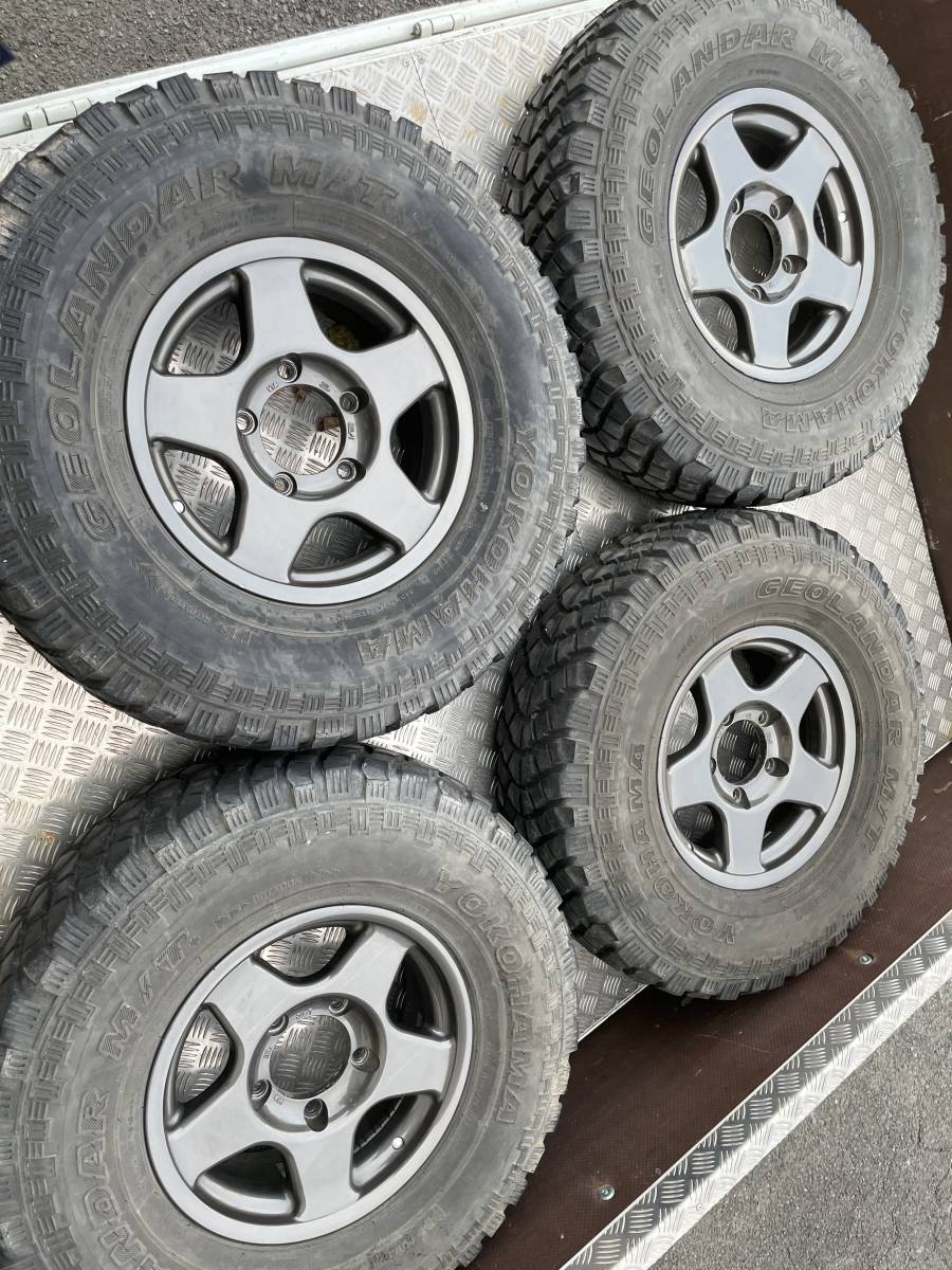 ランクル70 74 76 ナロー用 ブラッドレー 16x6.5jj＋25 5穴 PCD150