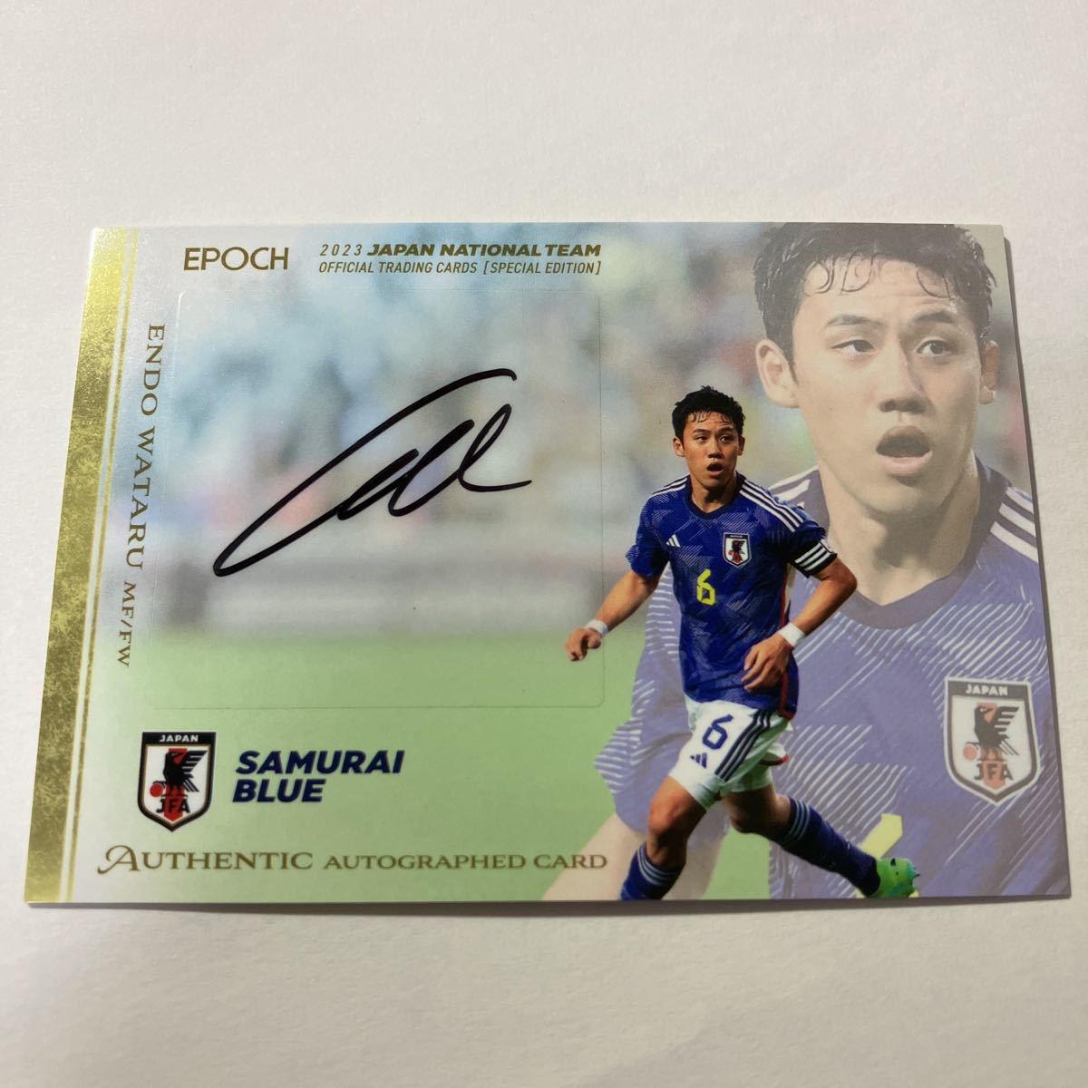 遠藤航] 1000円スタート！ EPOCH 2023 サッカー日本代表 SE スペシャル