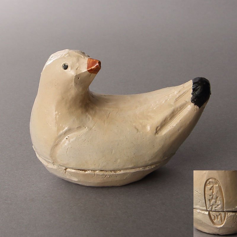 【深和】隅田川焼都鳥香合