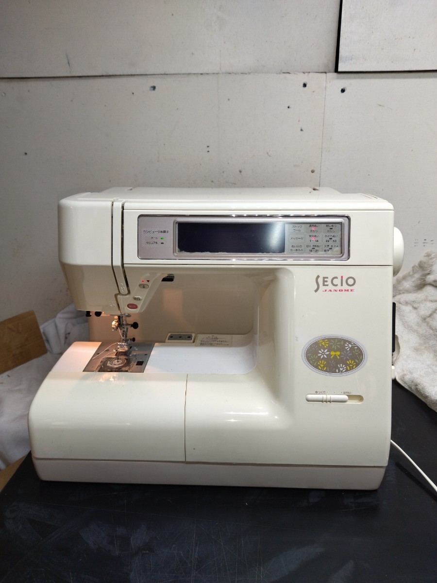 ジャンク］ ジャノメミシン JANOME セシオEX-Ⅲ（JANOME SECIO 