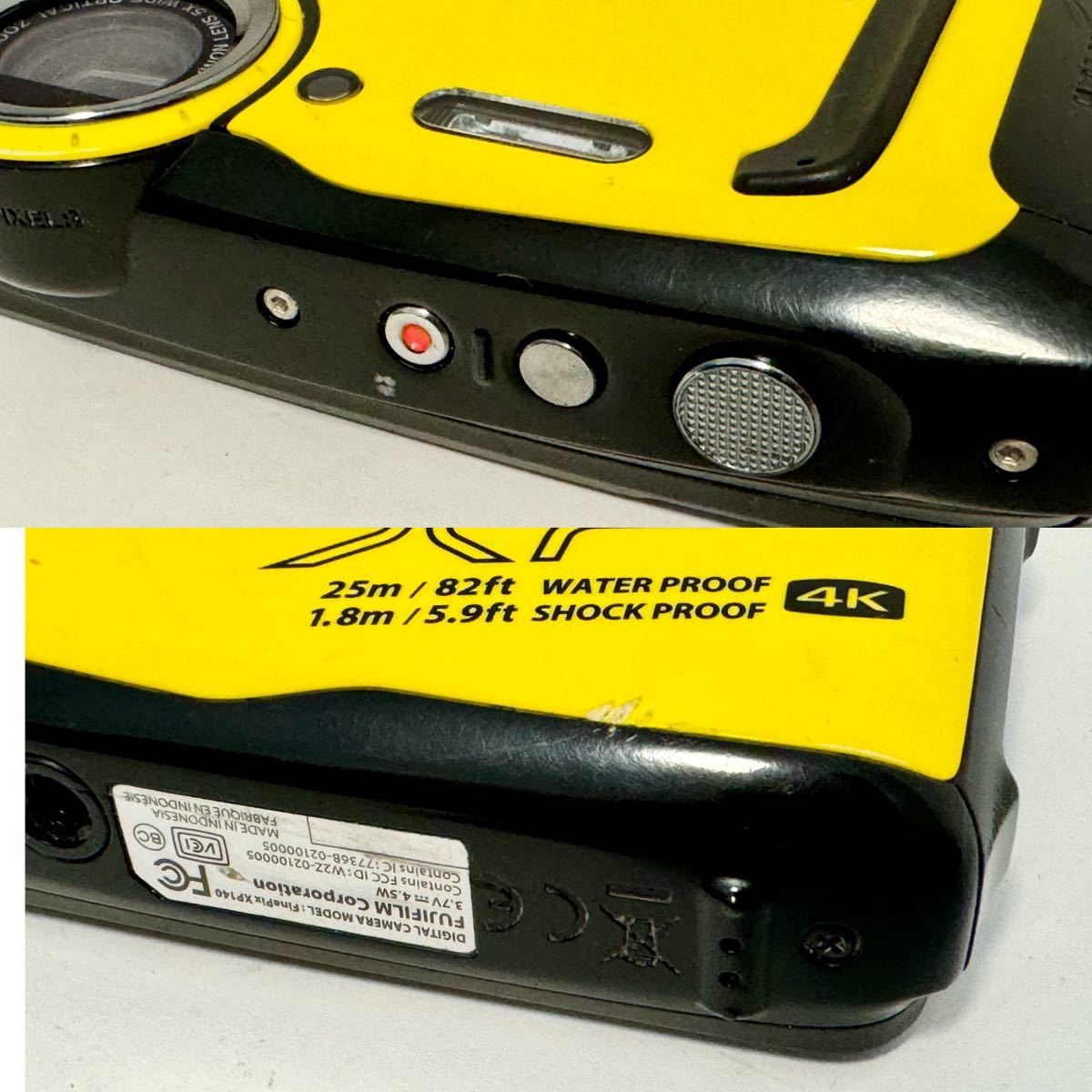 人気定番，安い FUJIFILM FinePix XP140 デジタルカメラ 防水カメラ