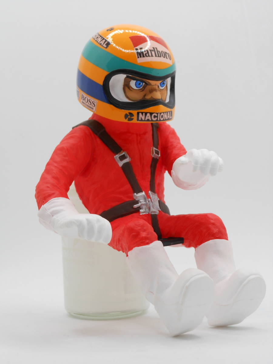 タミヤ ドライバー人形 ワイルドウイリー WR-02 GF-01 アイルトンセナ