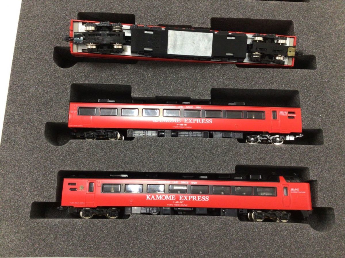 TOMIX ジャンク Nゲージ 1円〜 0 JR 1 JR485系特急電車 (かもめ セット