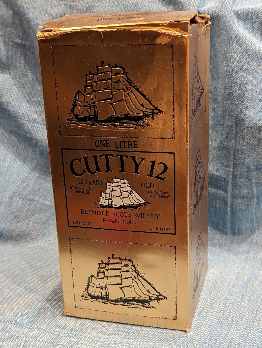 未開栓 古酒☆ CUTTY 12年 カティサーク ブレンテッド スコッチ